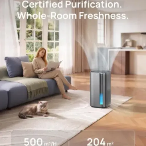 DREO Smart Air Purifier Review: quiet workhorse for pet homes and big rooms