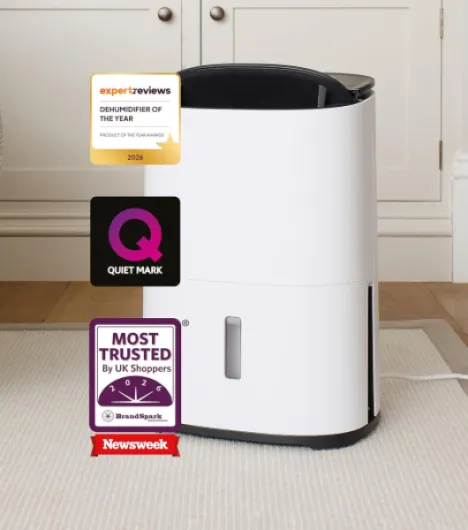 Dry Arete® Two 10L Charcoal Dehumidifier & HEPA H13 Air Purifier Charcoal AreteTwo-10L