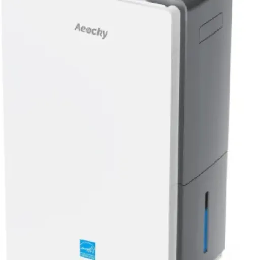 AEOCKY RHEA-001 Dehumidifier Review: compact 80-pint unit that chases basement humidity with lower power use