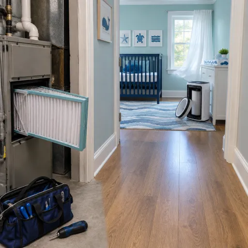 MERV 13 in the Furnace and a Portable Purifier in the Nursery: When Both Beat Either Alone