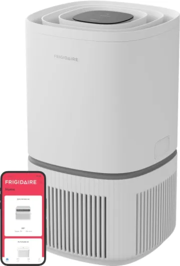 PureA300 HEPA Air Purifier with Wi-Fi for Small Bedrooms, Covers up to 850 Sq - Ft., 3-Stage Filtration, Energy Star Certification, Air Quality Monitoring, Smart Mode, Ultra Quiet, White 850 Square Feet Wifi