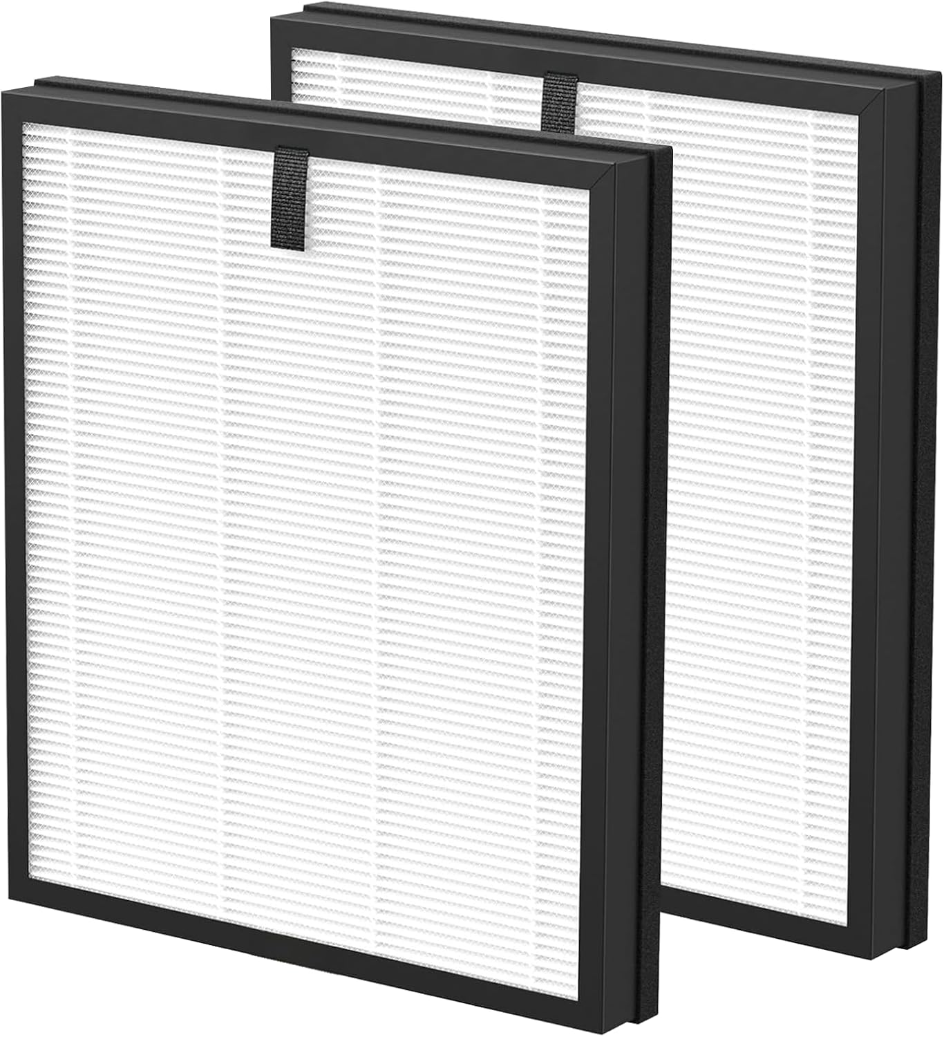HAP603 Filter Replacement for ECOSELF HAP603WF, HAP603 Filter for ECOSELF, 3-in-1 H13 True and Activated Carbon, 2 Pack (White)