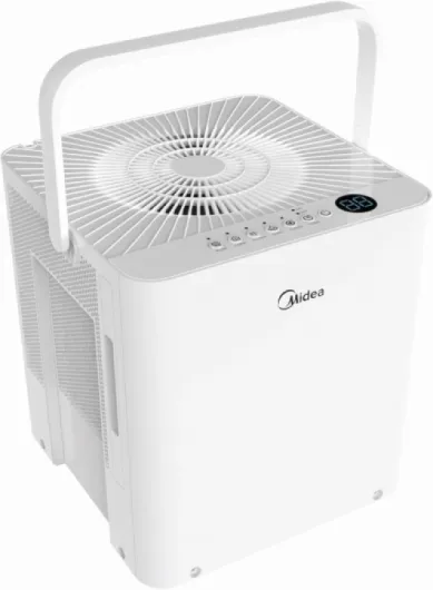 Cube 50 Pint Dehumidifier for Basement and Rooms at Home for up to 4,500 Sq - Ft., Built-in Pump, Drain Hose Included, Smart Control, Works with Alexa (White), ENERGY STAR Most Efficient 2023 4,500 Sq - Ft - with Pump