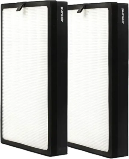400 Replacement Filter - HEPA Filters up to 99.9% of Smoke, Pollen, Dust and Common Household Pollutants - HEPA Air Filter Replacement for PuroAir 400 Air Purifier (2 Pack)