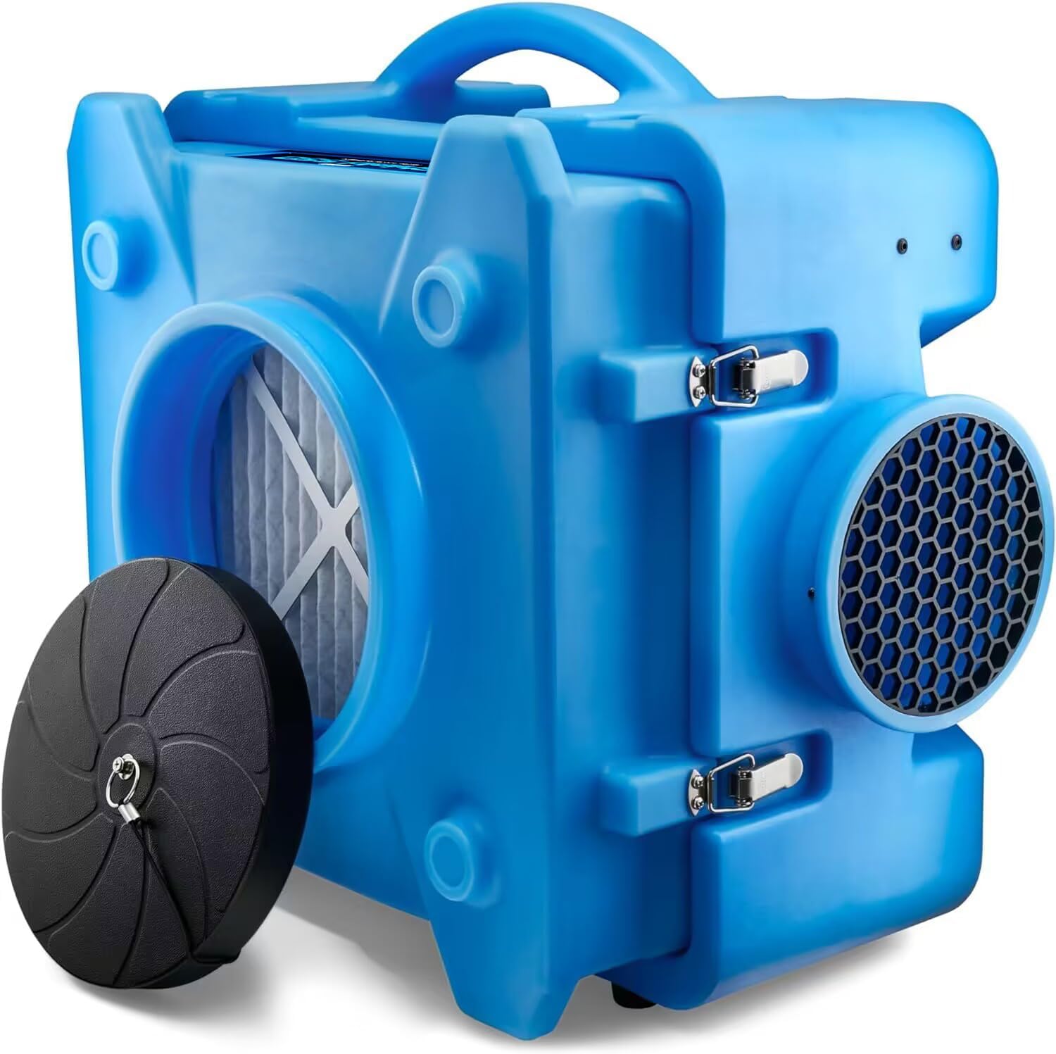 Shield-550 Air Scrubber, Negative Machine Airbourne Cleaner HEPA Scrubber Water Damage Restoration Equipment Air Purifier 550 air scrubbers Blue