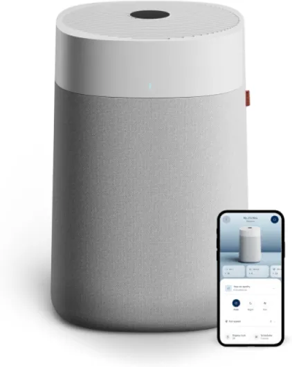 Air Purifiers for Large Rooms, Cleans 3,048 Sqft In One Hour, HEPASilent Smart Air Cleaner For Home, Pets, Allergies, Virus, Dust, Mold, Smoke - Blue Pure 211i Max