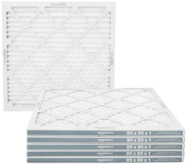 20x20x1 Air Filter 6 Pack, MERV 11 AC Furnace Filters (Actual Size: 19.75 x 19.75 x .75) 20x20x1 Merv 11