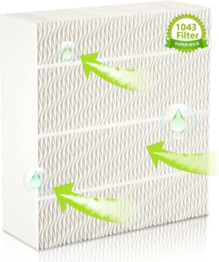 1043 Super Wick Humidifier Filter Replacement for Essick Air AirCare Bemis Essick Compatible with EP9500 EP9700 EP9800 EP9R500 821000 826000 826600 826800 826900 831000 EP9R Humidifiers 1043-1