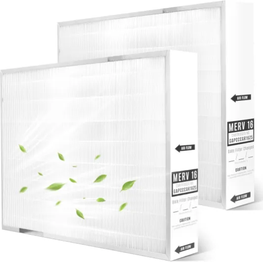 2-Pack MERV 16 Replacement Filter Compatible with Bryant/Carrier GAPCCCAR1625 & GAPAAXCC1625, Upgrade Furnace Air Filter Cartridge, Replacement for Infinity Air Purifier