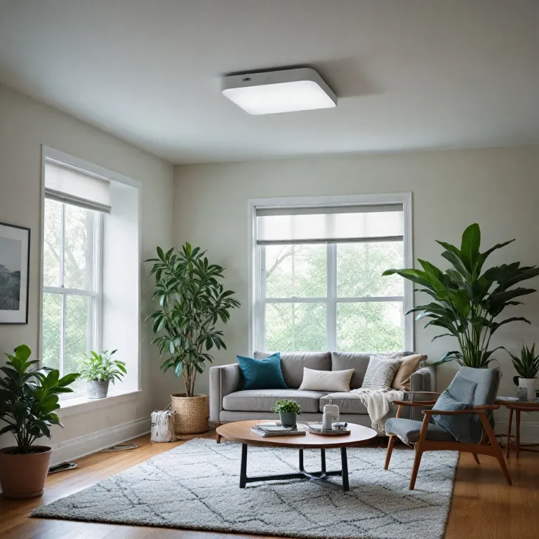 Why choose a ceiling mounted smart air purifier for your home or office