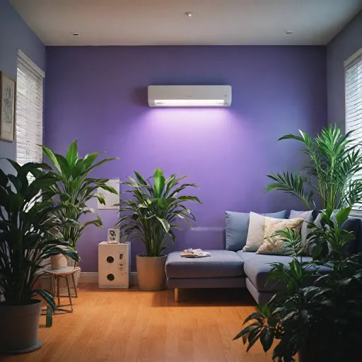 How ultraviolet light AC systems improve indoor air quality