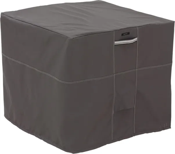 Ravenna Water-Resistant 34 Inch Square Air Conditioner Cover, Patio Furniture Covers 34"L x 34"D x 30"H