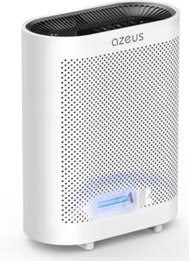 True HEPA Air Purifier for Home, Up to 2160 sq ft Large Room, UV light - Ionic Generator - Office or Commercial Filter 99.97% Pollen Smoke Dust Pet Dander Auto Mode Sensor White