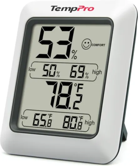TP50 Digital Hygrometer Indoor Thermometer Room Thermometer and Humidity Gauge with Temperature Humidity Monitor 1 Classic