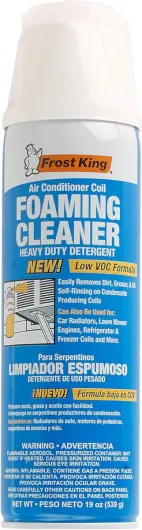 ACF19 Foam Coil Cleaner, 1.18 Pound (Pack of 1), 19 Ounce Lemon 19 Ounce (Pack of 1)