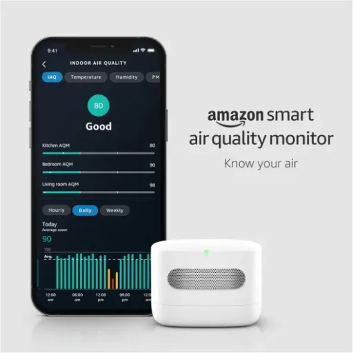 Amazon Smart Air Quality Monitor Review: a simple way to keep an eye on your indoor air (if you already use Alexa)