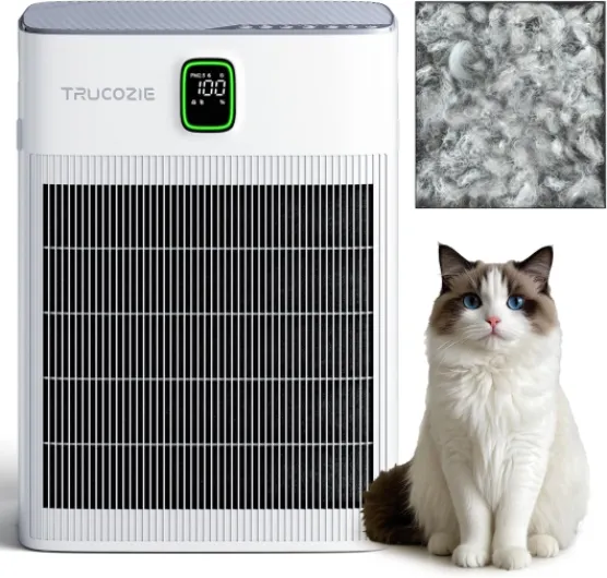 Trucozie T554 Air Purifier Review: a quiet, pet‑friendly unit that mostly gets the job done