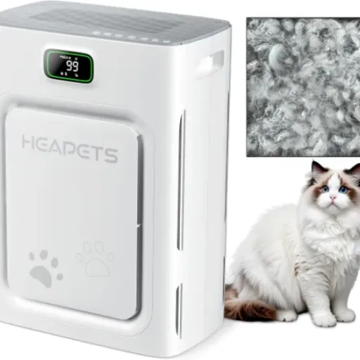 HEAPETS P358 Pet Air Purifier Review: a compact unit that actually helps with fur and smell