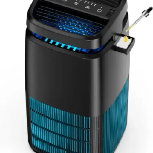 POMORON MJ002H Air Purifier Review: compact 4‑in‑1 unit that quietly cleans up a small room