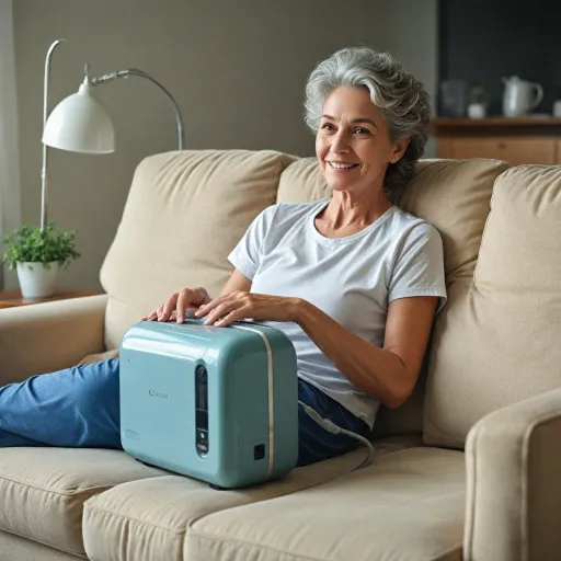 Caire oxygen concentrator solutions for comfortable portable oxygen therapy
