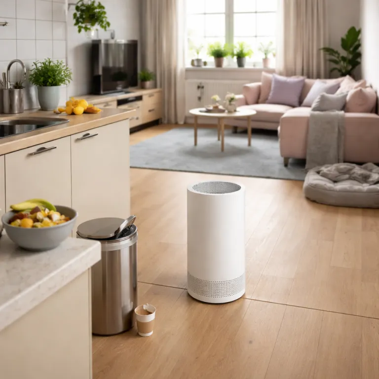 Can an air purifier really help with persistent smells at home