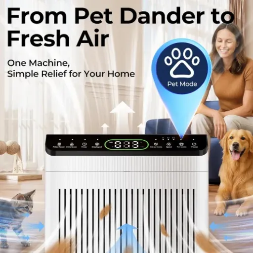 Evalit ET066 Air Purifier Review: a big-room unit that quietly gets the job done