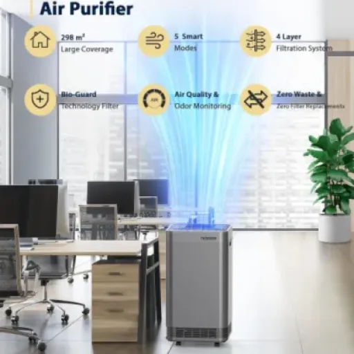 Nuwave OxyPure Zero Plus Air Purifier Review: big, powerful unit with no filter costs (but not for every home)