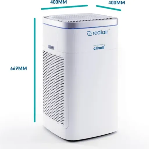 Clinell Rediair Air Purifier Review: medical-grade filtering in a very chunky box