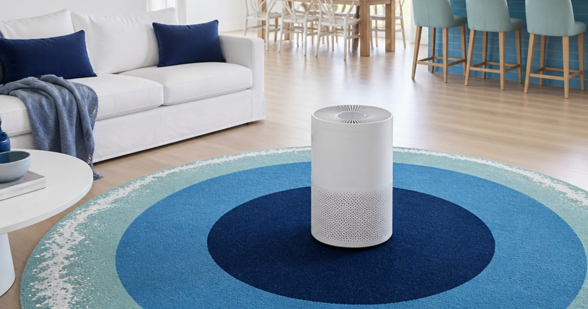 Air Purifier for an Open-Concept Home: How to Calculate Real Coverage When Rooms Flow Together